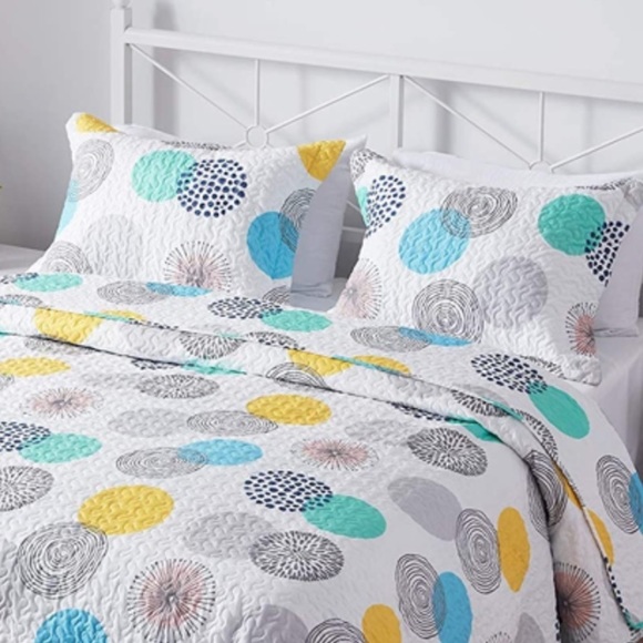 NWOT SunStyle Home Quilt Pillow Set c2. - Picture 1 of 13